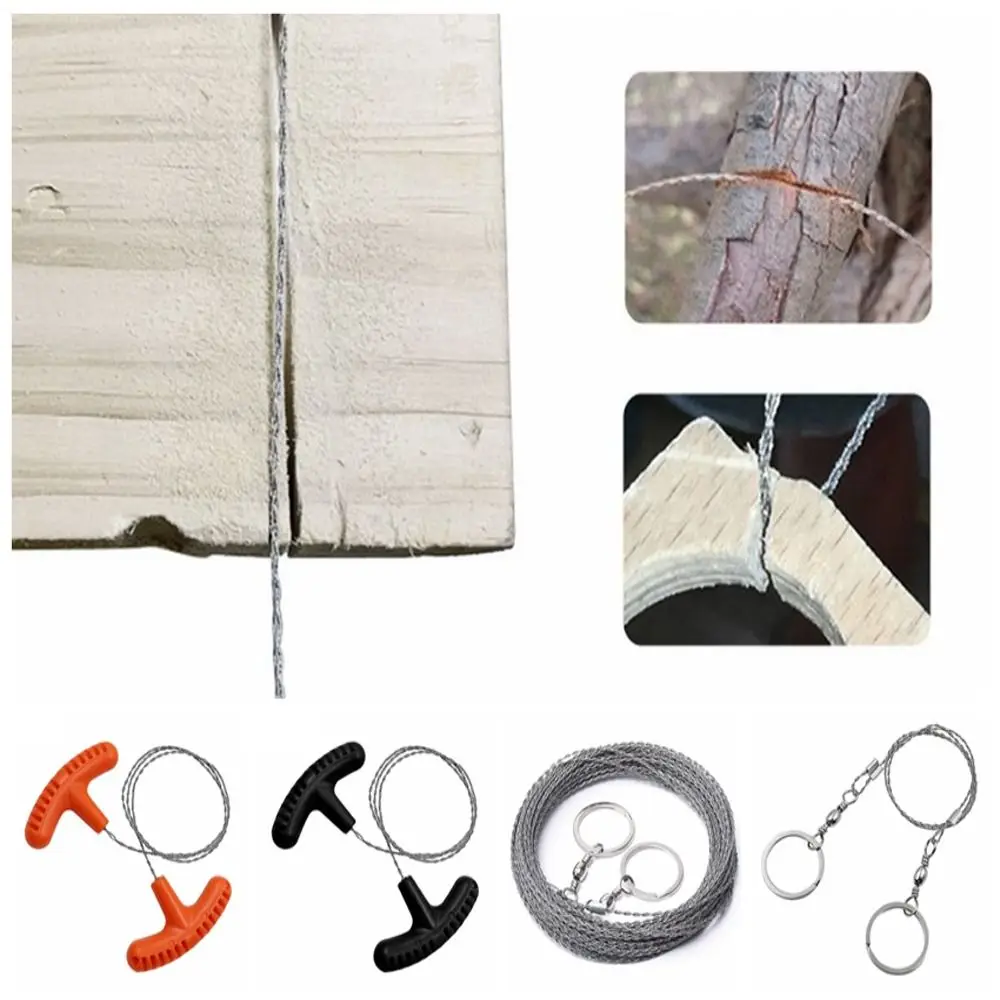 Stainless Steel Survival Rope Saw 4-strand Spiral Winding Stainless Steel Wire Saw Wear Resistant Durable Sawing Trees
Stainless Steel Survival Rope Saw 4-strand Spiral Winding Stainless Steel Wire Saw Wear Resistant Durable Sawing Trees