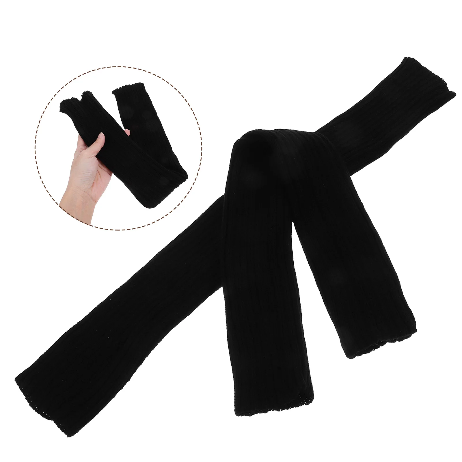 Warm Arm Warmers Fingerless Gloves Super Soft High Elasticity Knit Winter Clothing Accessories for Women
Warm Arm Warmers Fingerless Gloves Super Soft High Elasticity Knit Winter Clothing Accessories for Women