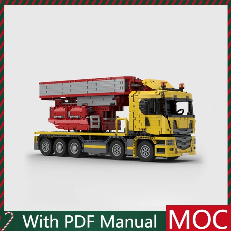 4871 PCS Building Blocks MOC City Engineering Series Set R770 Bridge Inspection Vehicle Model DIY Assembly Bricks Kid Adult Gift
4871 PCS Building Blocks MOC City Engineering Series Set R770 Bridge Inspection Vehicle Model DIY Assembly Bricks Kid Adult Gift