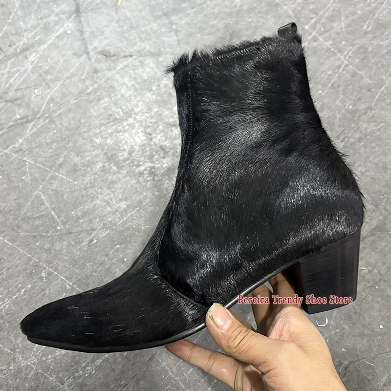 Autumn Winter Trendy Men's Short Boots British Style Horsehair Genuine Leather High Heel Chelsea Boots Fashion High Top Shoes
Autumn Winter Trendy Men's Short Boots British Style Horsehair Genuine Leather High Heel Chelsea Boots Fashion High Top Shoes