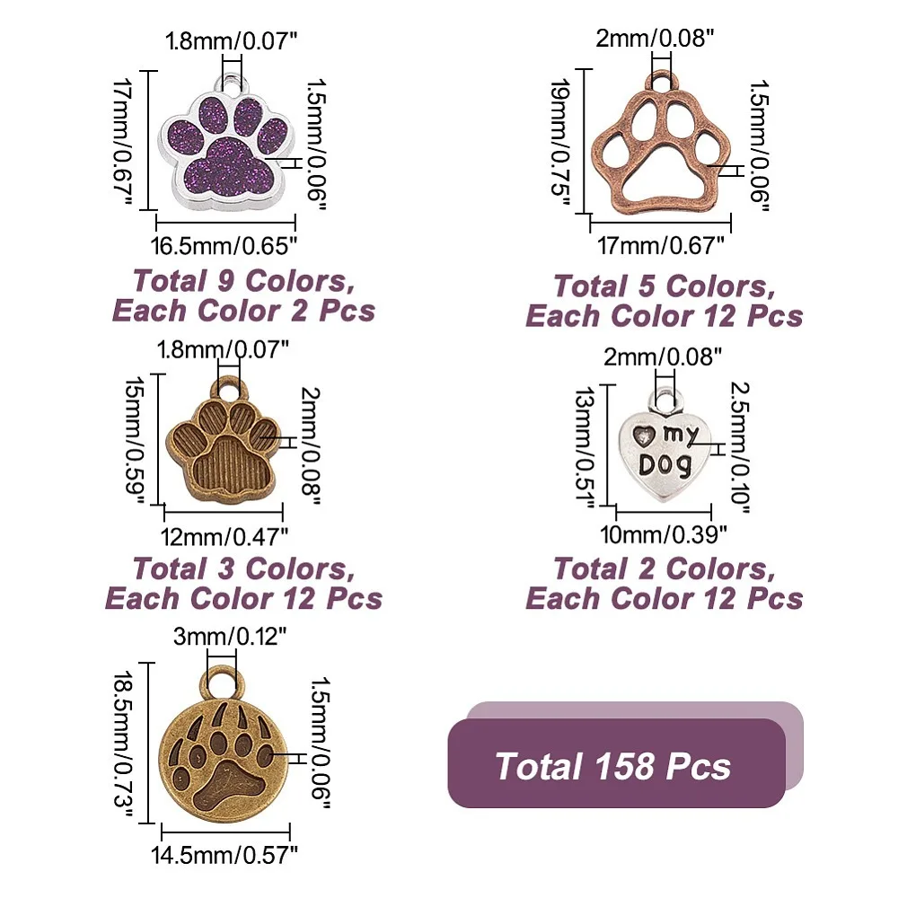 Alloy Pendant Mixed Color 13~19x10~17x1.5~3mm Hole: 1.8~3mm 158pcs/box
Alloy Pendant Mixed Color 13~19x10~17x1.5~3mm Hole: 1.8~3mm 158pcs/box