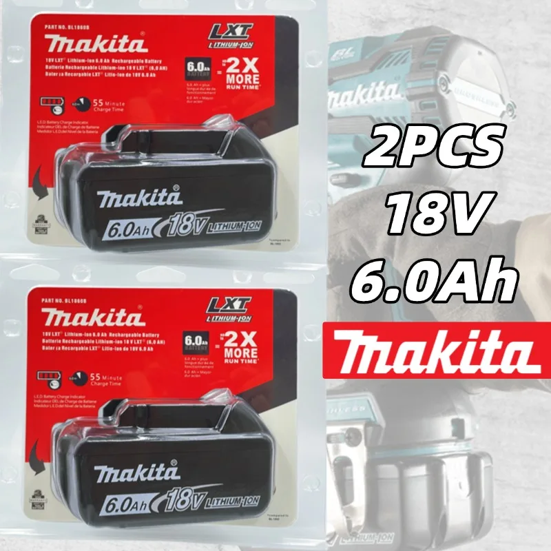 New Makita 18v Battery 6.0Ah Li-ion Rechargeable Battery BL1840 ,BL1850 ,BL1830, BL1860B LXT400 for Makita Power Tools
New Makita 18v Battery 6.0Ah Li-ion Rechargeable Battery BL1840 ,BL1850 ,BL1830, BL1860B LXT400 for Makita Power Tools