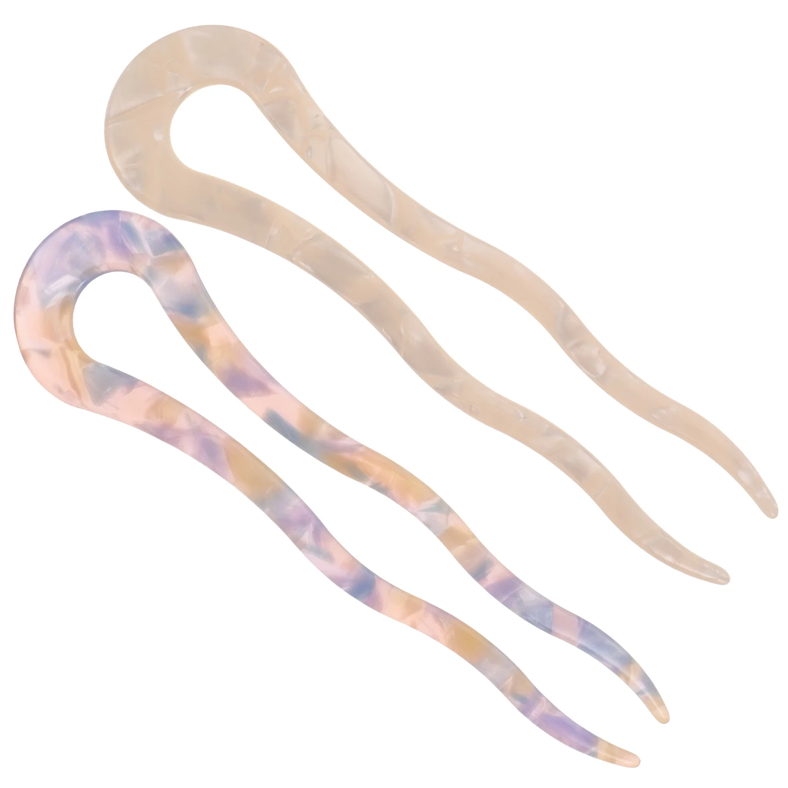 2 Pcs Shaped Hairpins Sticks For Long Hair Acetate French Style Women Bun Chignon Long Hair Accessories Styling Daily
2 Pcs Shaped Hairpins Sticks For Long Hair Acetate French Style Women Bun Chignon Long Hair Accessories Styling Daily
