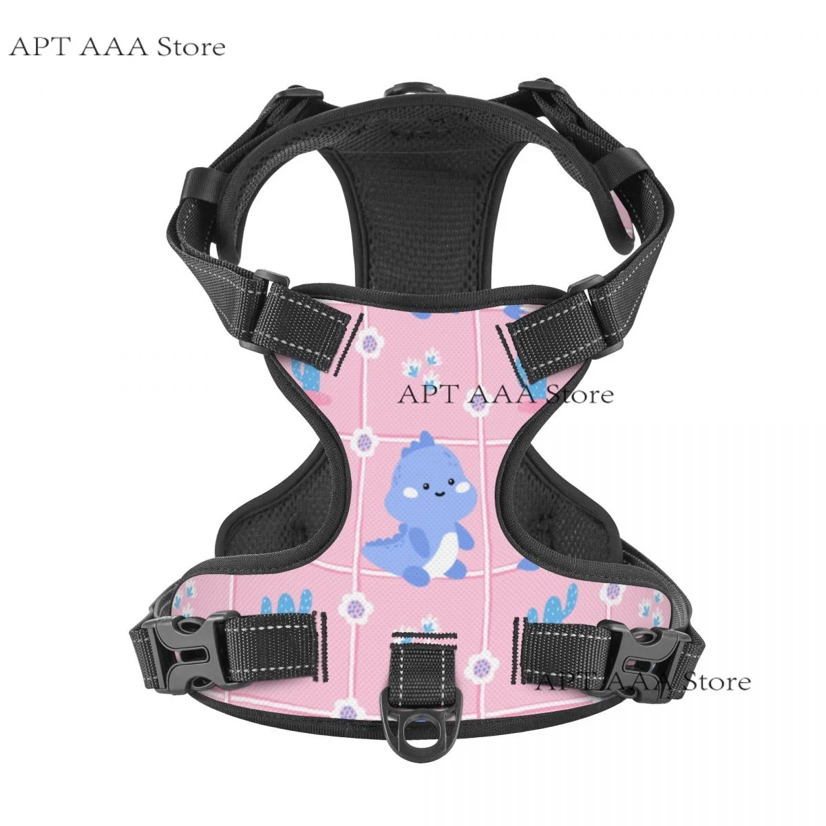 Dog Harness Dinosaurs Reflective Harness Vest Walking
Dog Harness Dinosaurs Reflective Harness Vest Walking