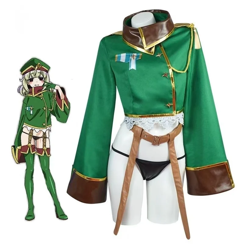 Gushing Over Magical Girls Araga Kiwi Cosplay Costume Military Uniform Outfit For Women Comic Con Halloween Party Outfits
Gushing Over Magical Girls Araga Kiwi Cosplay Costume Military Uniform Outfit For Women Comic Con Halloween Party Outfits