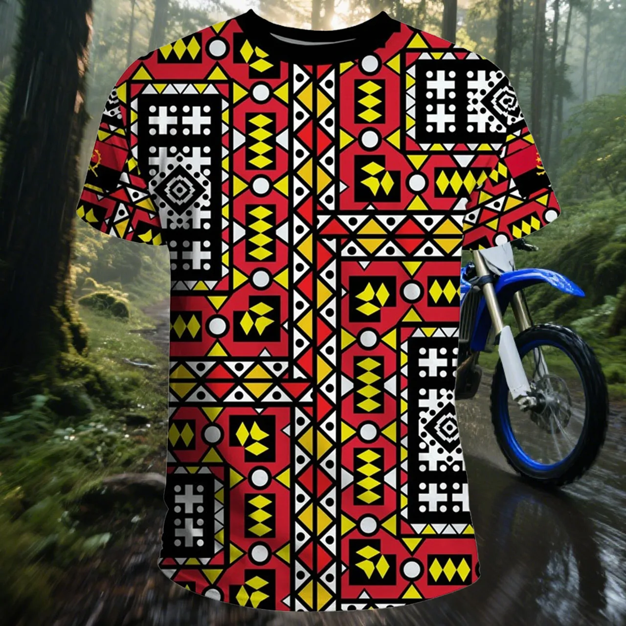 New Quick Drying Breathable Motorcycle Riding Top Angola Fashion Printed Men/Women Sport Slow Running Fitness Round Neck T-shirt
New Quick Drying Breathable Motorcycle Riding Top Angola Fashion Printed Men/Women Sport Slow Running Fitness Round Neck T-shirt