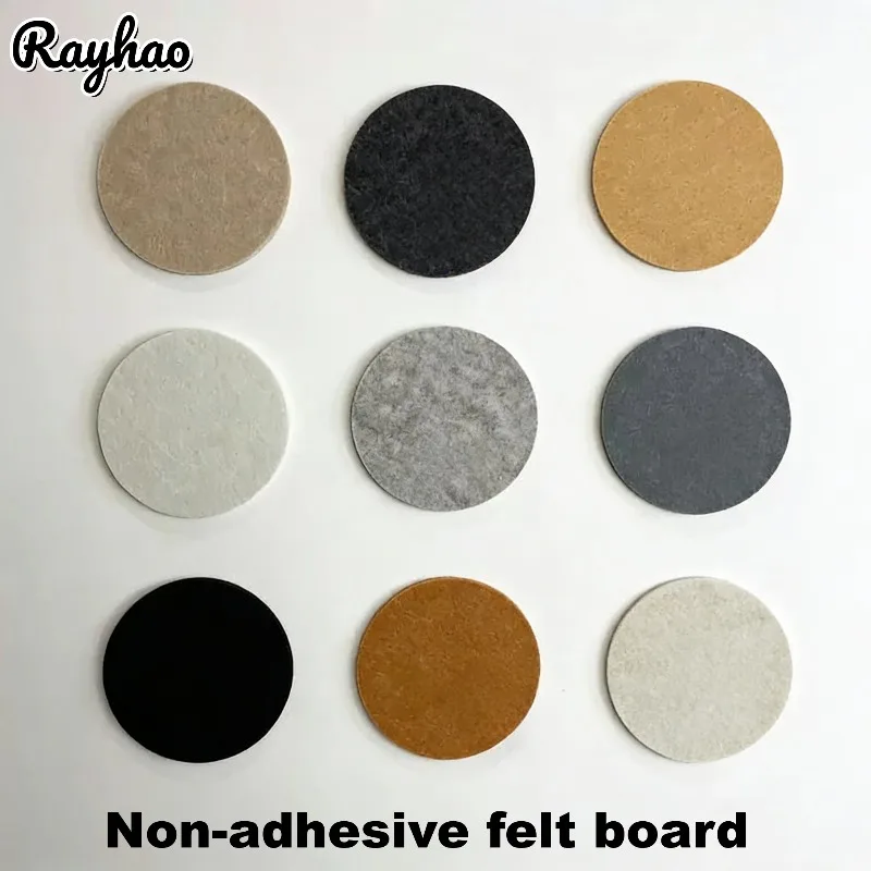 Round Non-adhesive Felt Board Sound Insulation Noise Reduction Thickened Wall Stickers for Decorative Door Wall Bulletin Board
Round Non-adhesive Felt Board Sound Insulation Noise Reduction Thickened Wall Stickers for Decorative Door Wall Bulletin Board