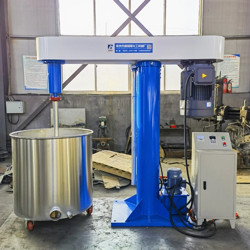 For 11 kW 15 kW 22 kW Variable Frequency Hydraulic Lifting Disperser Explosion-Proof Vacuum High-Speed Mixer
For 11 kW 15 kW 22 kW Variable Frequency Hydraulic Lifting Disperser Explosion-Proof Vacuum High-Speed Mixer