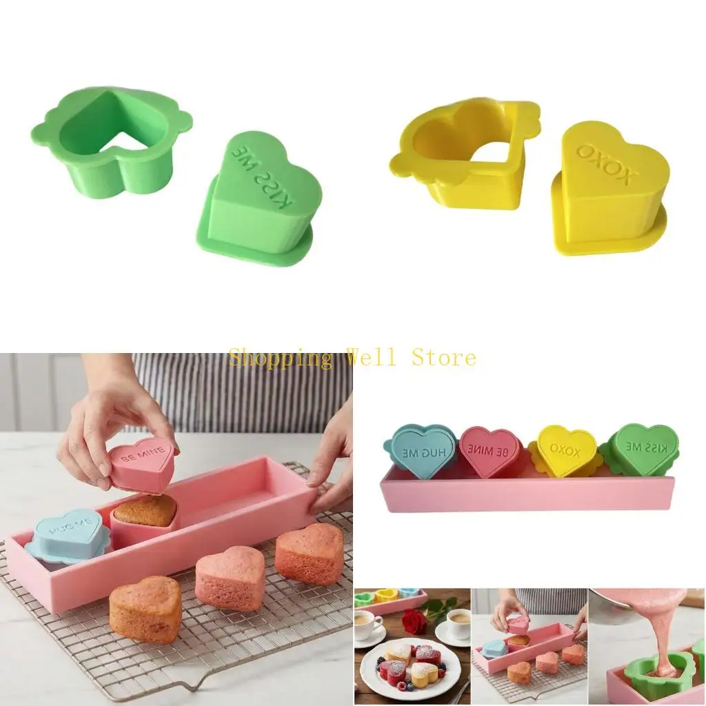 KX4B Elegant Heart Cake Forms For Individualized Confections And Artisanal Treats
KX4B Elegant Heart Cake Forms For Individualized Confections And Artisanal Treats