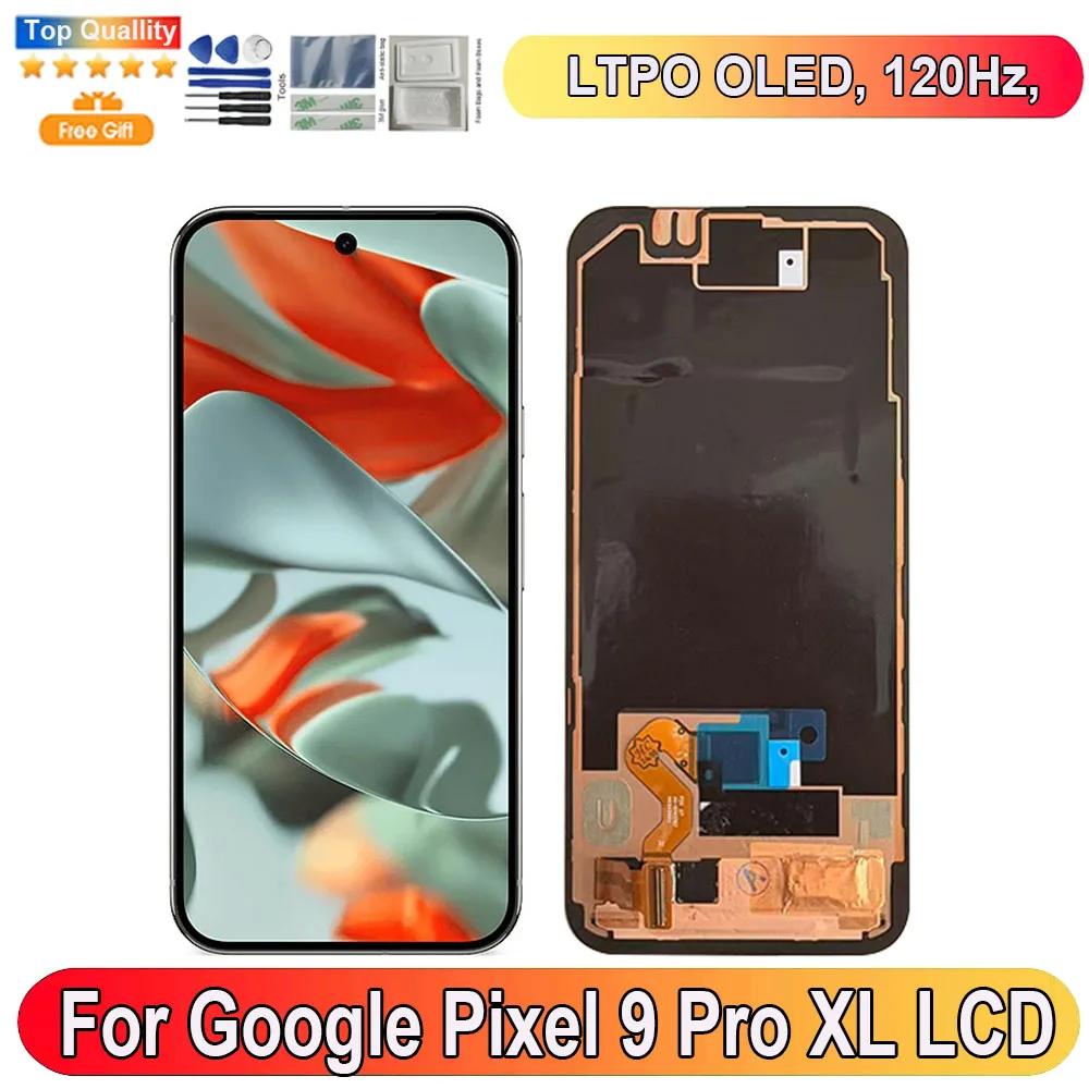 6.8''120Hz For Google Pixel 9 Pro XL LCD Display Screen Touch Panel Digitizer Replacement Parts Pixel 9 Pro XL With Fingerprint
6.8''120Hz For Google Pixel 9 Pro XL LCD Display Screen Touch Panel Digitizer Replacement Parts Pixel 9 Pro XL With Fingerprint