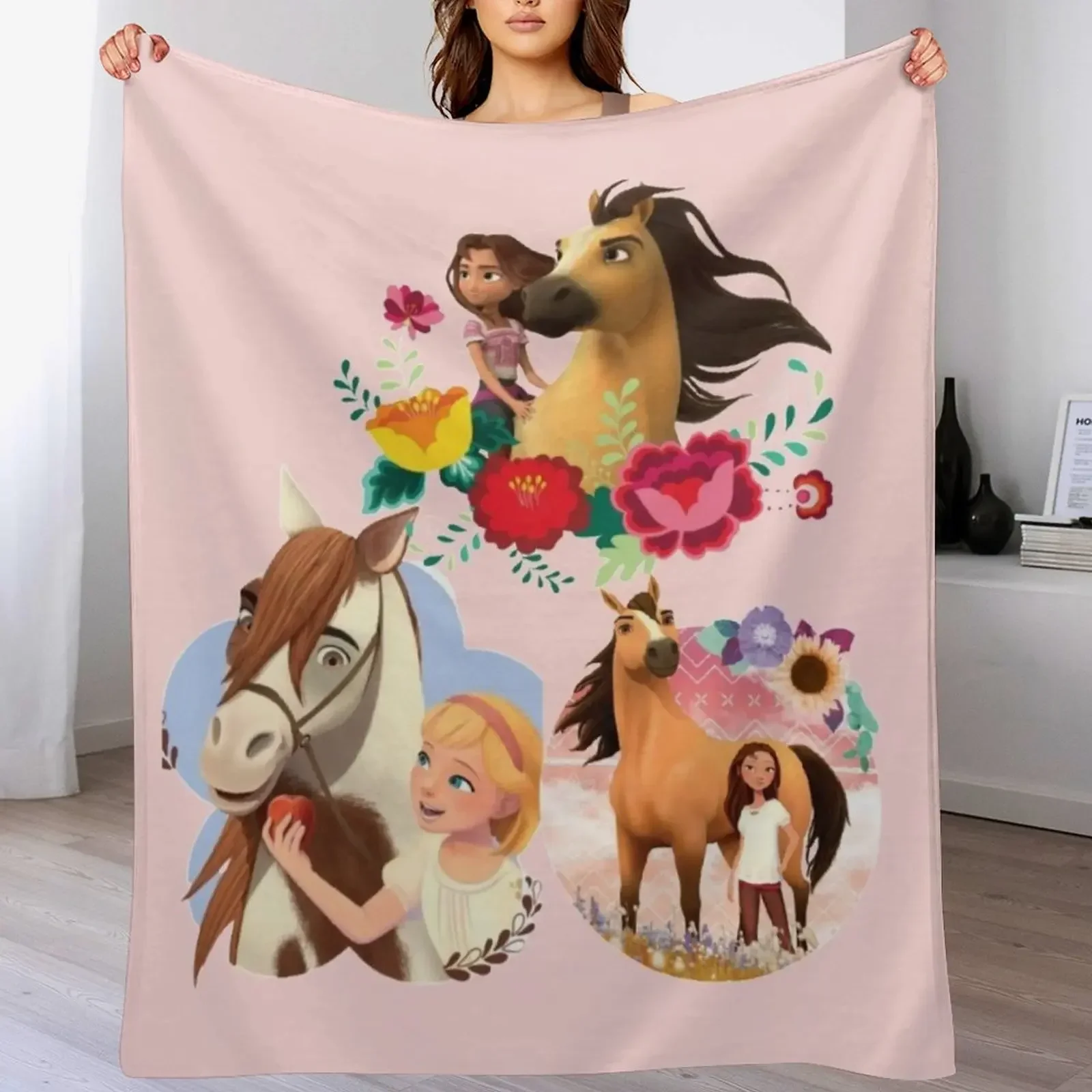 Spirit Riding Free animation series Throw Blanket Cozy Throw Blanket for Bed Sofa Chair
Spirit Riding Free animation series Throw Blanket Cozy Throw Blanket for Bed Sofa Chair