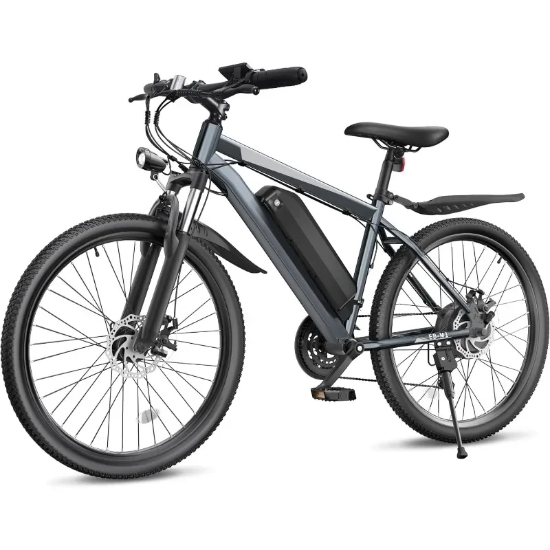 Electric Bike for Adults, 26" Ebike 1000W Peak Motor, 21.7MPH 50Miles Electric Mountain Bike with 48V Removable Battery, 7-Speed
Electric Bike for Adults, 26" Ebike 1000W Peak Motor, 21.7MPH 50Miles Electric Mountain Bike with 48V Removable Battery, 7-Speed