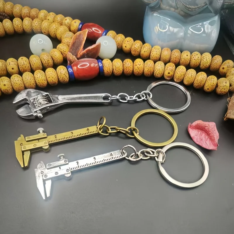 Portable Mini Jewelry Measuring Metal Ruler & Mini Vernier Caliper Keychain - DIY Tools for Precise Measurements
Portable Mini Jewelry Measuring Metal Ruler & Mini Vernier Caliper Keychain - DIY Tools for Precise Measurements