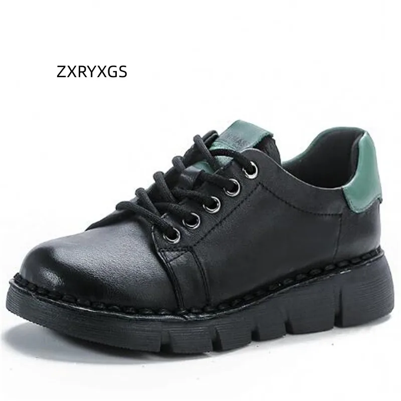 ZXRYXGS 2023 Premium Full Genuine Leather Spell Color Retro Sneakers Comfortable Trend Shoes Woman's Leisure Sneakers Flat Shoes
ZXRYXGS 2023 Premium Full Genuine Leather Spell Color Retro Sneakers Comfortable Trend Shoes Woman's Leisure Sneakers Flat Shoes