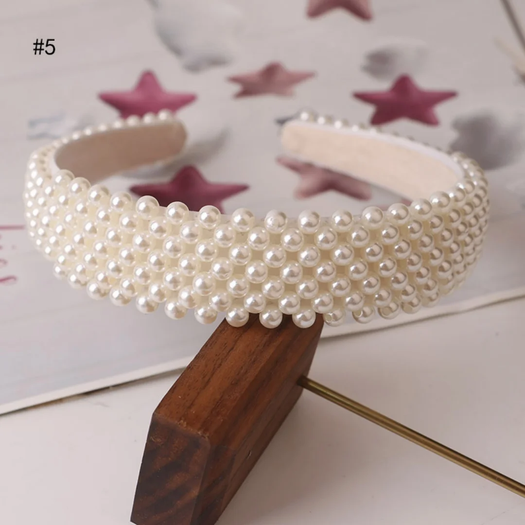 New Women Fashion Retro Pearl Headbands Exquisite Hair Accessories for Women's Hands Girl's Hair Accessories Fashion Gifts
New Women Fashion Retro Pearl Headbands Exquisite Hair Accessories for Women's Hands Girl's Hair Accessories Fashion Gifts