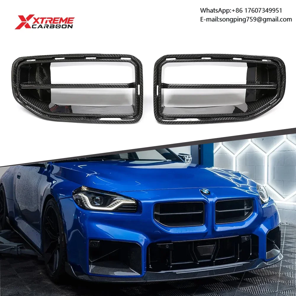 XTREME Dry Carbon Fiber Front Nose MP Style Radiator Kidney for BMW M2 G87 Front Bumper Center Upper Grille
XTREME Dry Carbon Fiber Front Nose MP Style Radiator Kidney for BMW M2 G87 Front Bumper Center Upper Grille