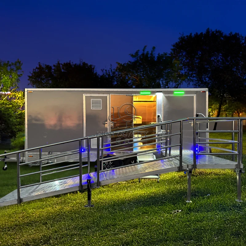 Customizable Outdoor Luxury Restroom Trailer – Sophisticated Mobile Toilet with Shower and Easy Mobility
Customizable Outdoor Luxury Restroom Trailer – Sophisticated Mobile Toilet with Shower and Easy Mobility
