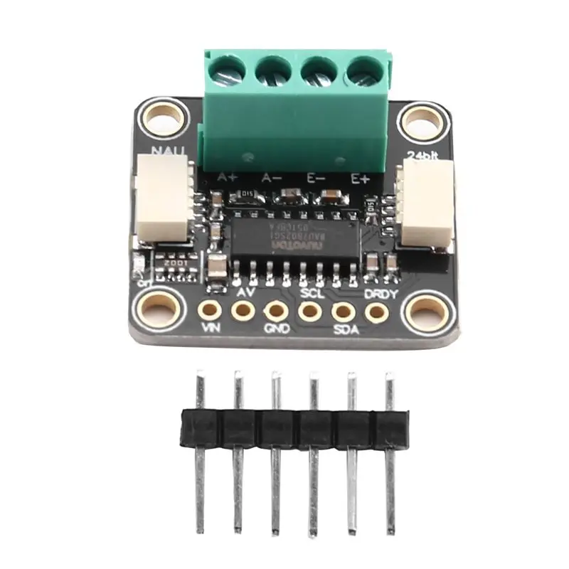 High Precision 24-Bit ADC Module NAU7802 4538 STEMMA Qwiic For Advanced Electronics Projects
High Precision 24-Bit ADC Module NAU7802 4538 STEMMA Qwiic For Advanced Electronics Projects
