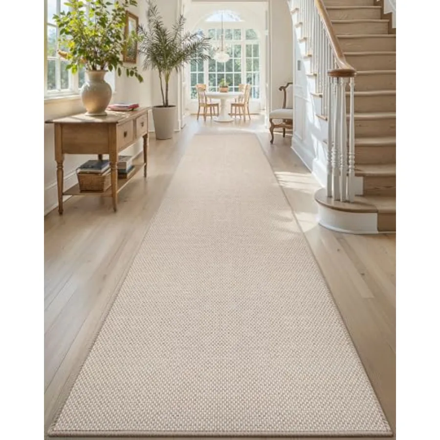 Door Mat 2'4"x12' Runner Rug with Rubber Backing Non Slip Washable Hallway Kitchen Carpet Runners for Hallway Living Room Bedro
Door Mat 2'4"x12' Runner Rug with Rubber Backing Non Slip Washable Hallway Kitchen Carpet Runners for Hallway Living Room Bedro