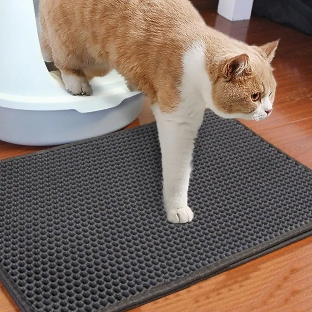 Cat Litter Mat Foldable Double Layer Waterproof Non-slip Easy to Clean EVA Cat litter Sand Mat For Cat Toilet Pet Supplies
Cat Litter Mat Foldable Double Layer Waterproof Non-slip Easy to Clean EVA Cat litter Sand Mat For Cat Toilet Pet Supplies
