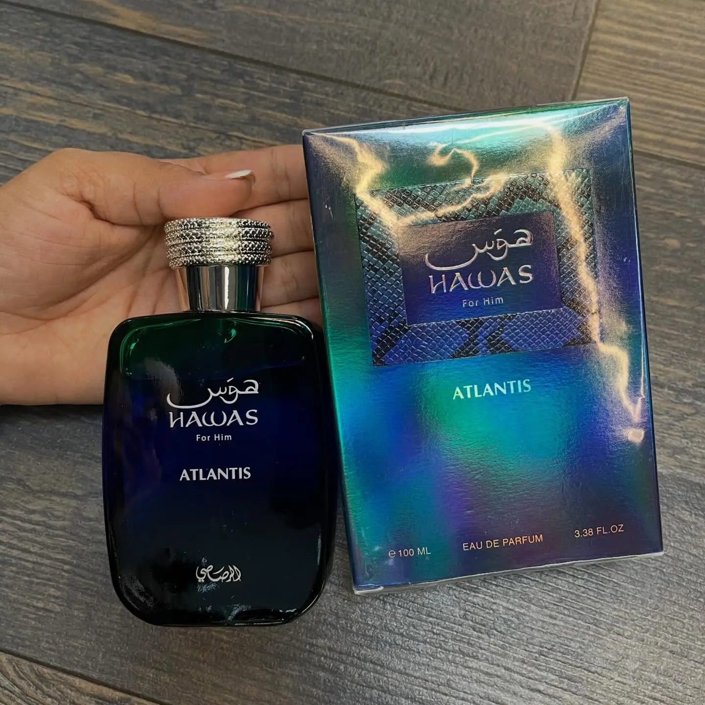 Hawas Atlantis for women and men - 3.38 oz EDP Spray
Hawas Atlantis for women and men - 3.38 oz EDP Spray