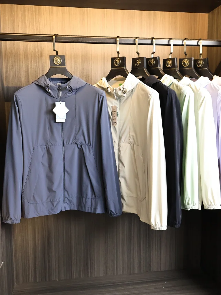 Men's Summer Ice Silk High Elasticity Sun Protection Casual Hooded Jacket Quick Dry Fashionable Urban Style Long Sleeve Zipper
Men's Summer Ice Silk High Elasticity Sun Protection Casual Hooded Jacket Quick Dry Fashionable Urban Style Long Sleeve Zipper