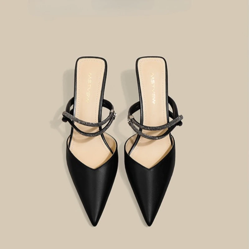 2026 Summer Fashion Women's Designer Pointed-Toe Sandals Comfortable and Sexy Stiletto Sandals Outdoor Party Slip-on High Heels
2026 Summer Fashion Women's Designer Pointed-Toe Sandals Comfortable and Sexy Stiletto Sandals Outdoor Party Slip-on High Heels