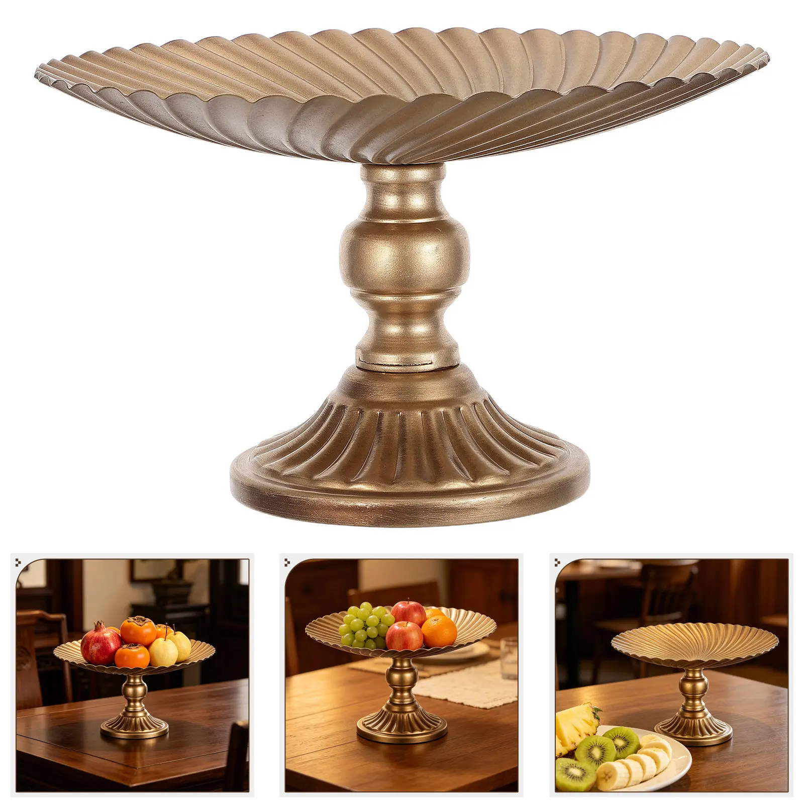 Pedestal Plate Simple Display Stand Riser Tray Vintage Wedding Centerpiece Bowl Decor Can Be Placed Dessert Cupcake Candle
Pedestal Plate Simple Display Stand Riser Tray Vintage Wedding Centerpiece Bowl Decor Can Be Placed Dessert Cupcake Candle