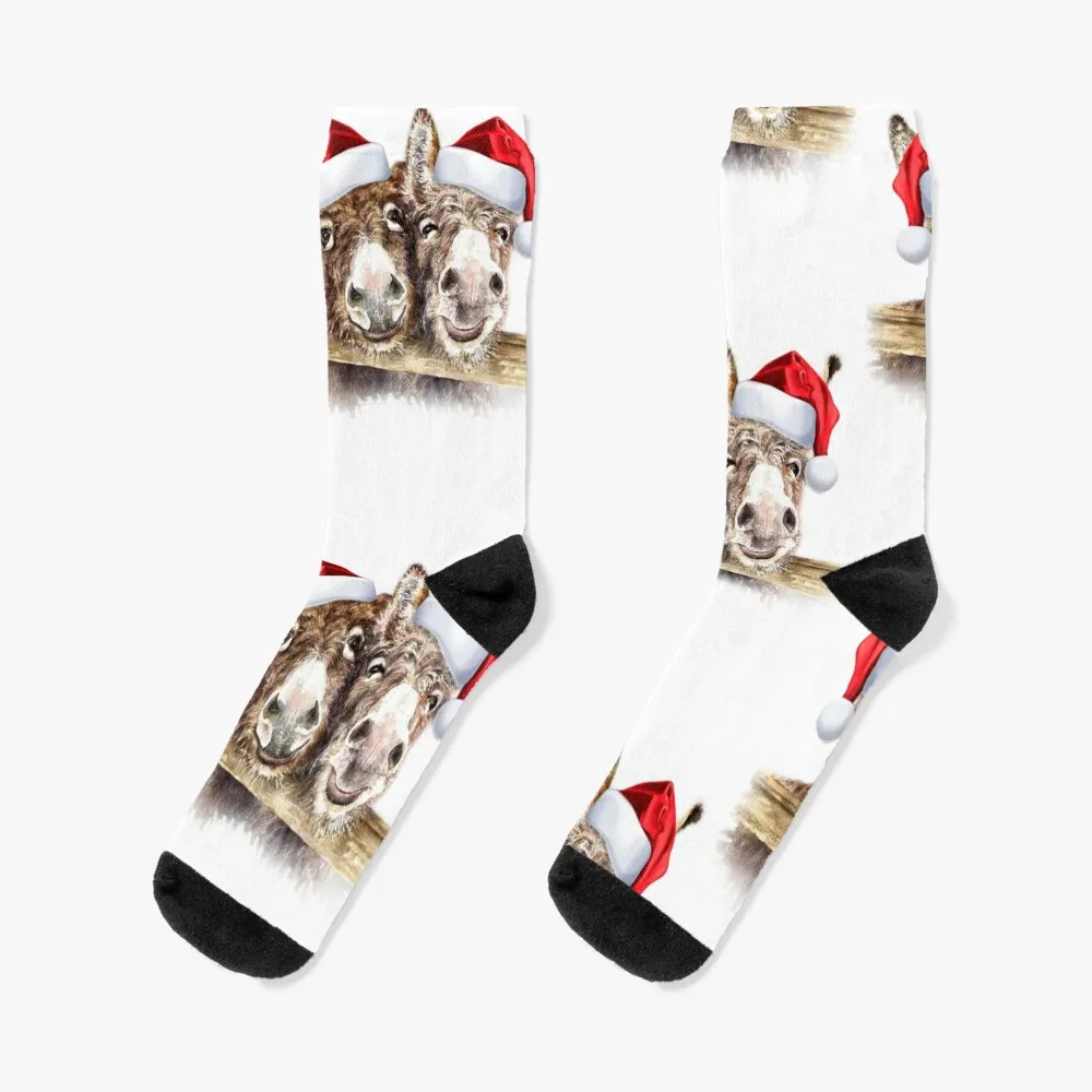 Donkey Pair Christmas Painting Socks sports stockings Thermal man winter soccer anti-slip Socks Men's Women's
Donkey Pair Christmas Painting Socks sports stockings Thermal man winter soccer anti-slip Socks Men's Women's