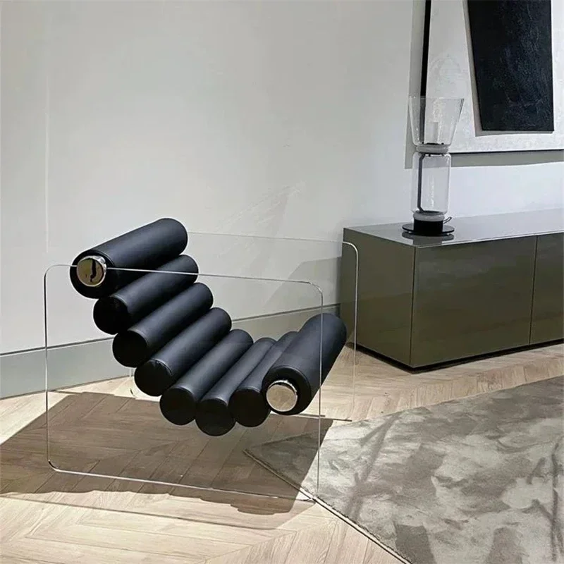 Suspension Transparent Acrylic Leisure Seat Internet Celebrity Villa Personality Special-shaped Glass Armrest Single Chair
Suspension Transparent Acrylic Leisure Seat Internet Celebrity Villa Personality Special-shaped Glass Armrest Single Chair