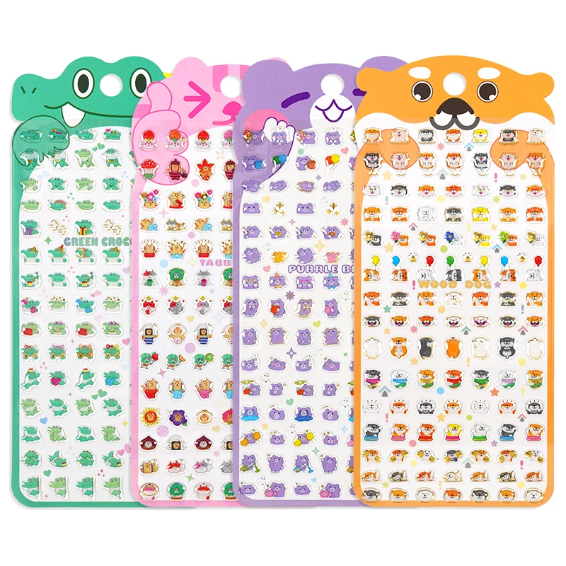 48 pcs/lot Cute Mini Animals Crocodile Cat Decorative Stickers Scrapbooking Stick Label Diary Stationery Album Sticker Wholesale
48 pcs/lot Cute Mini Animals Crocodile Cat Decorative Stickers Scrapbooking Stick Label Diary Stationery Album Sticker Wholesale