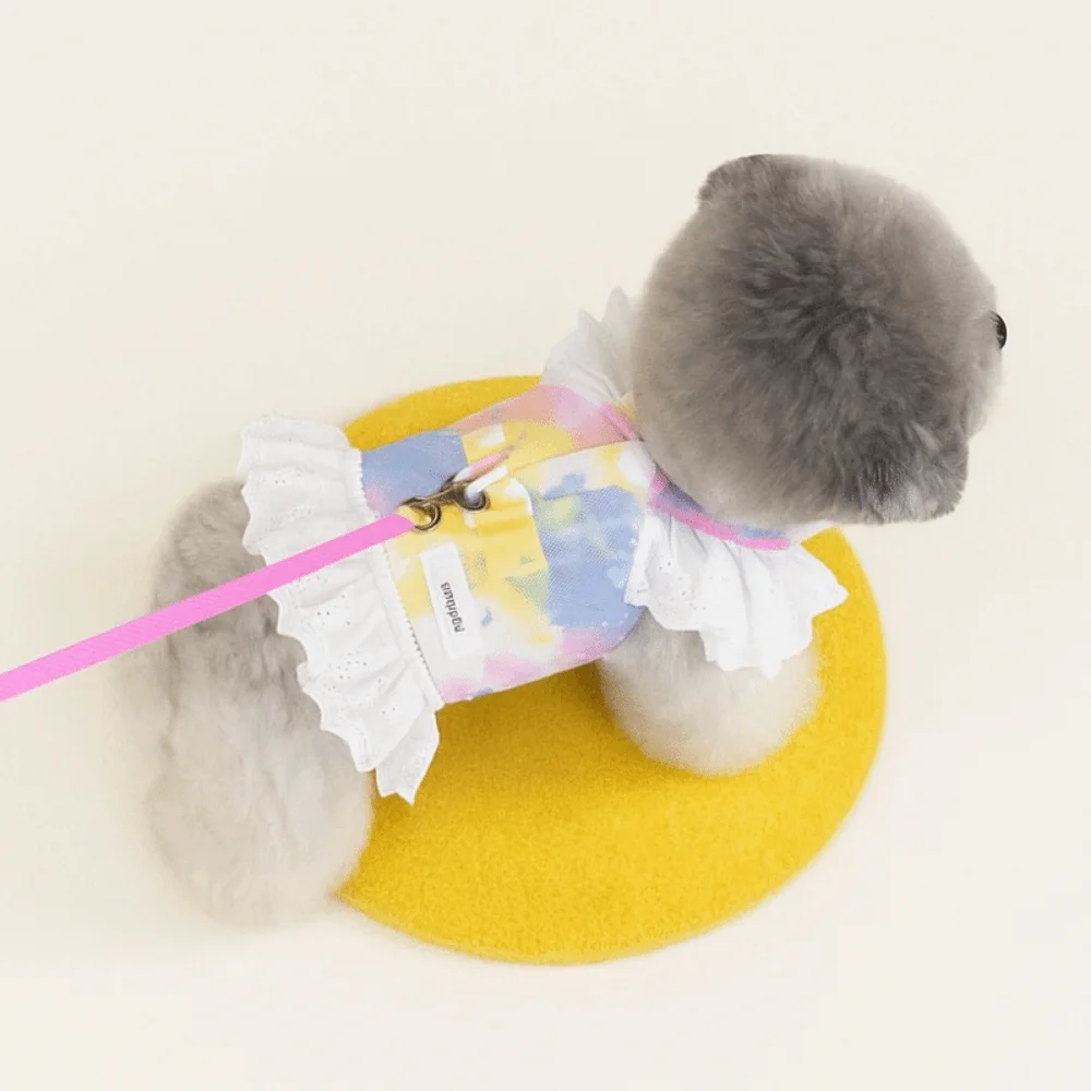 Pet Summer Clothes Cute Dog Vest Harness Breathable Soft Cat Chest Strap Thin Design Pet Lace Sleeve Dress For Puppy Kittens
Pet Summer Clothes Cute Dog Vest Harness Breathable Soft Cat Chest Strap Thin Design Pet Lace Sleeve Dress For Puppy Kittens