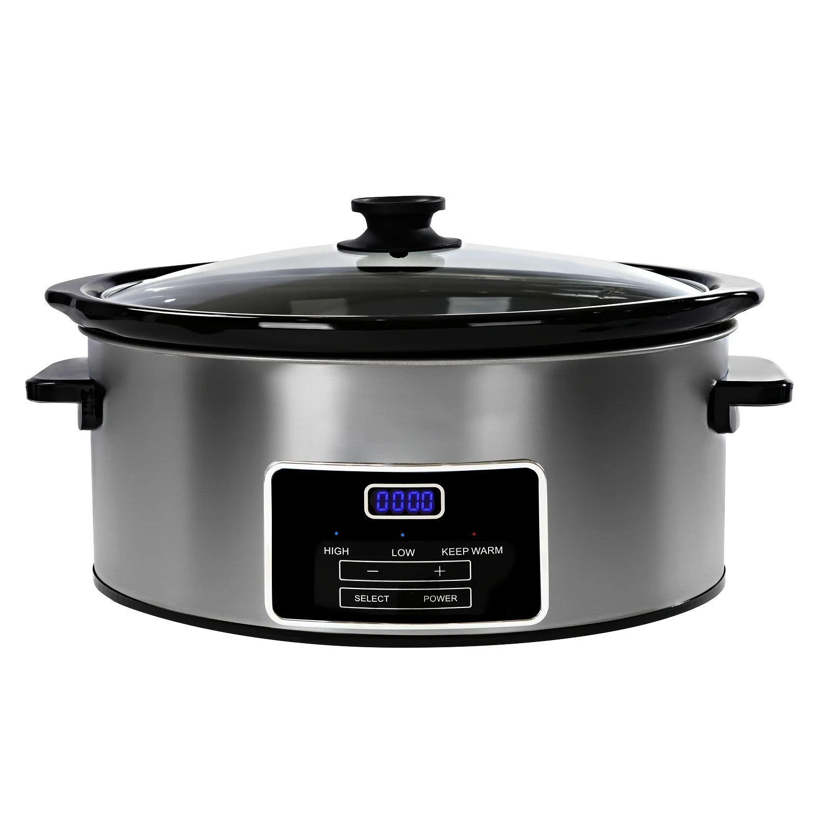 8 Quart Large Slow Cooker, Digital Electric Crock Pot with Programmable Timer, XL Capacity Kitchen Appliance for Stews & Dips
8 Quart Large Slow Cooker, Digital Electric Crock Pot with Programmable Timer, XL Capacity Kitchen Appliance for Stews & Dips