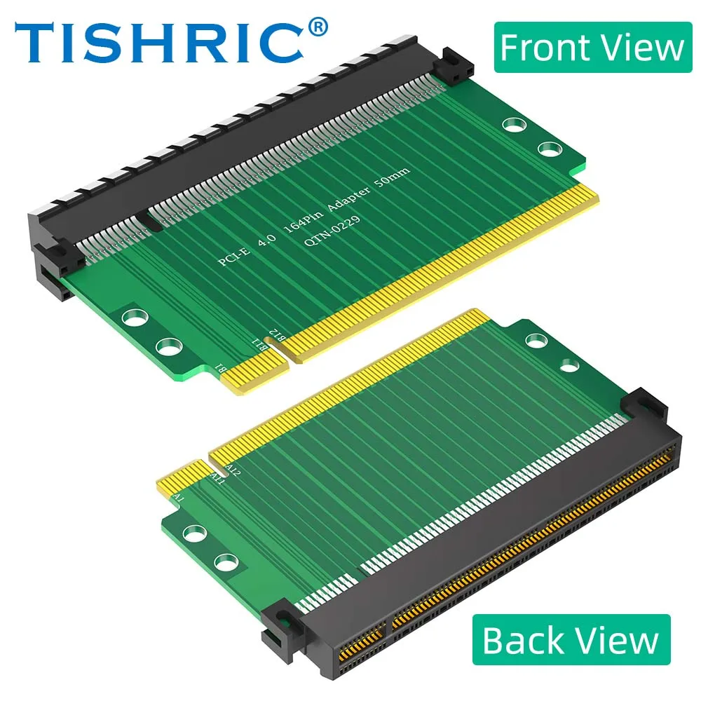 TISHRIC PCI-Express 4,0 16X Карта адаптера PCIE 4,0 164Pin Карта для увеличения высоты 4-слойная печатная плата для ПК DIY
TISHRIC PCI-Express 4,0 16X Карта адаптера PCIE 4,0 164Pin Карта для увеличения высоты 4-слойная печатная плата для ПК DIY