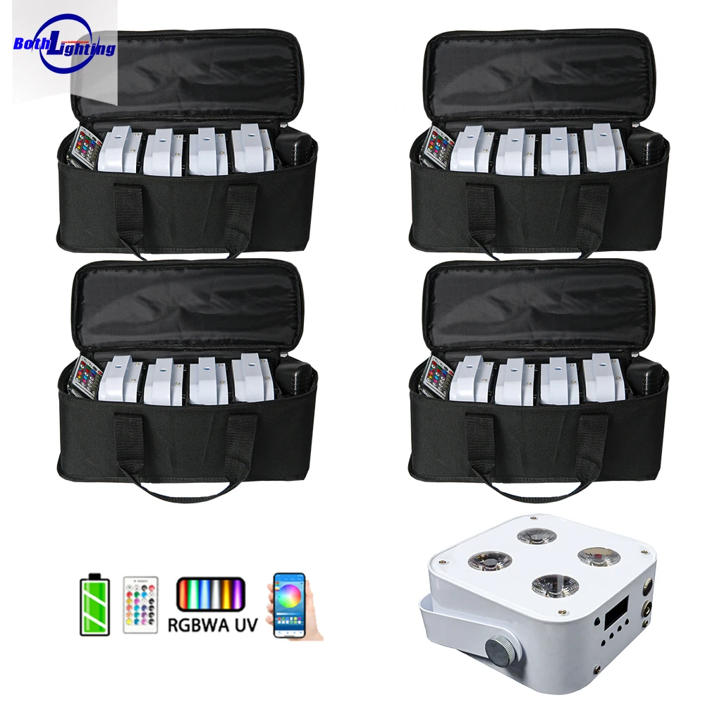 IR4 Uplights Mini Up Lighting Both Lighting 4*12w DJ Light Wireless DMX512 Battery With APP/IR Remote For Wedding Party Birthday
IR4 Uplights Mini Up Lighting Both Lighting 4*12w DJ Light Wireless DMX512 Battery With APP/IR Remote For Wedding Party Birthday