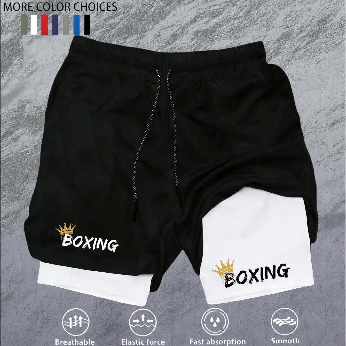 2026New Men's Fitness Training Shorts Summer 2 In 1 Quick Dry Gym Beach Running Double-deck Shorts Outdoor Sportswear Men shorts
2026New Men's Fitness Training Shorts Summer 2 In 1 Quick Dry Gym Beach Running Double-deck Shorts Outdoor Sportswear Men shorts