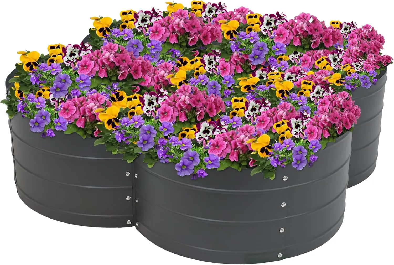 Galvanized Metal Raised Garden Bed Planter Box for Plants, Vegetables, Flowers
Galvanized Metal Raised Garden Bed Planter Box for Plants, Vegetables, Flowers