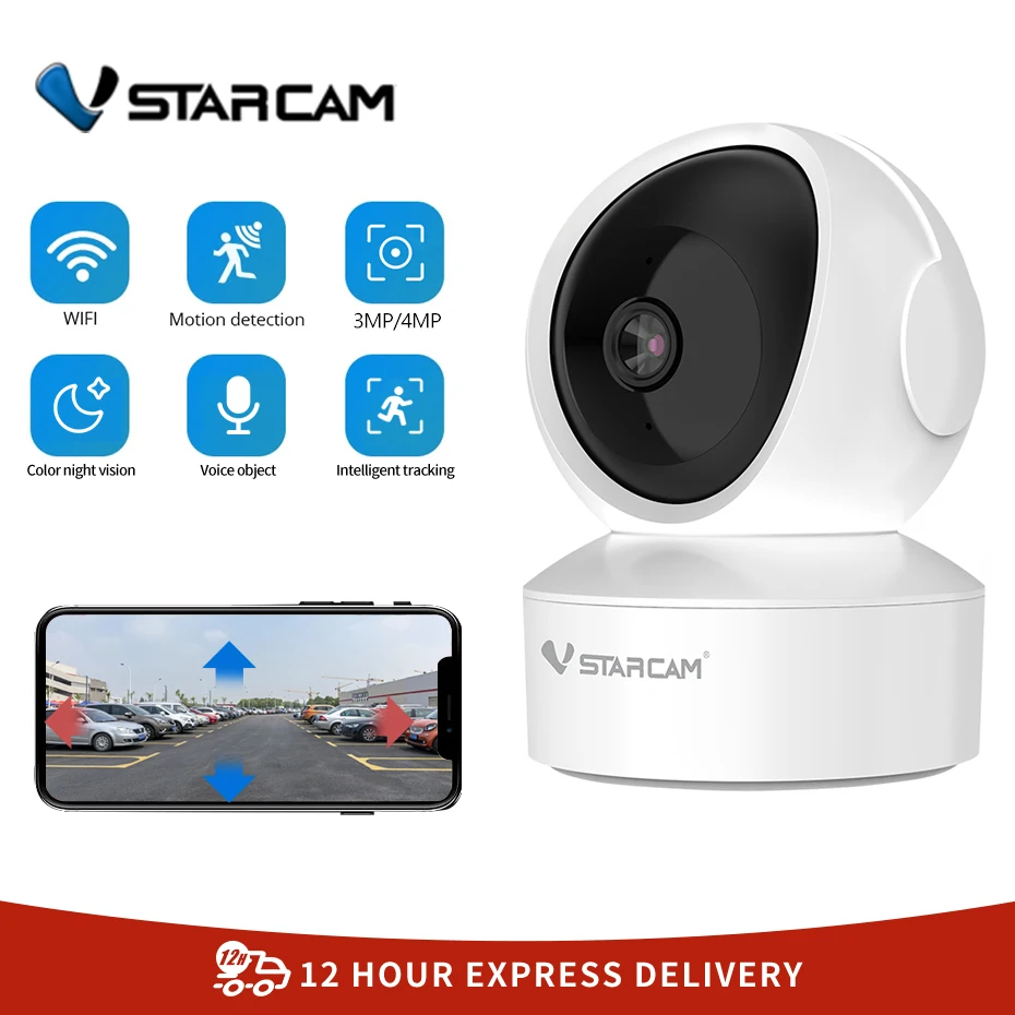 Vstarcam New 5G Wireless Security IP Camera 4MP HD Mini Infrared Vision Smart Home AI Human Detection Phone Video Surveillance
Vstarcam New 5G Wireless Security IP Camera 4MP HD Mini Infrared Vision Smart Home AI Human Detection Phone Video Surveillance