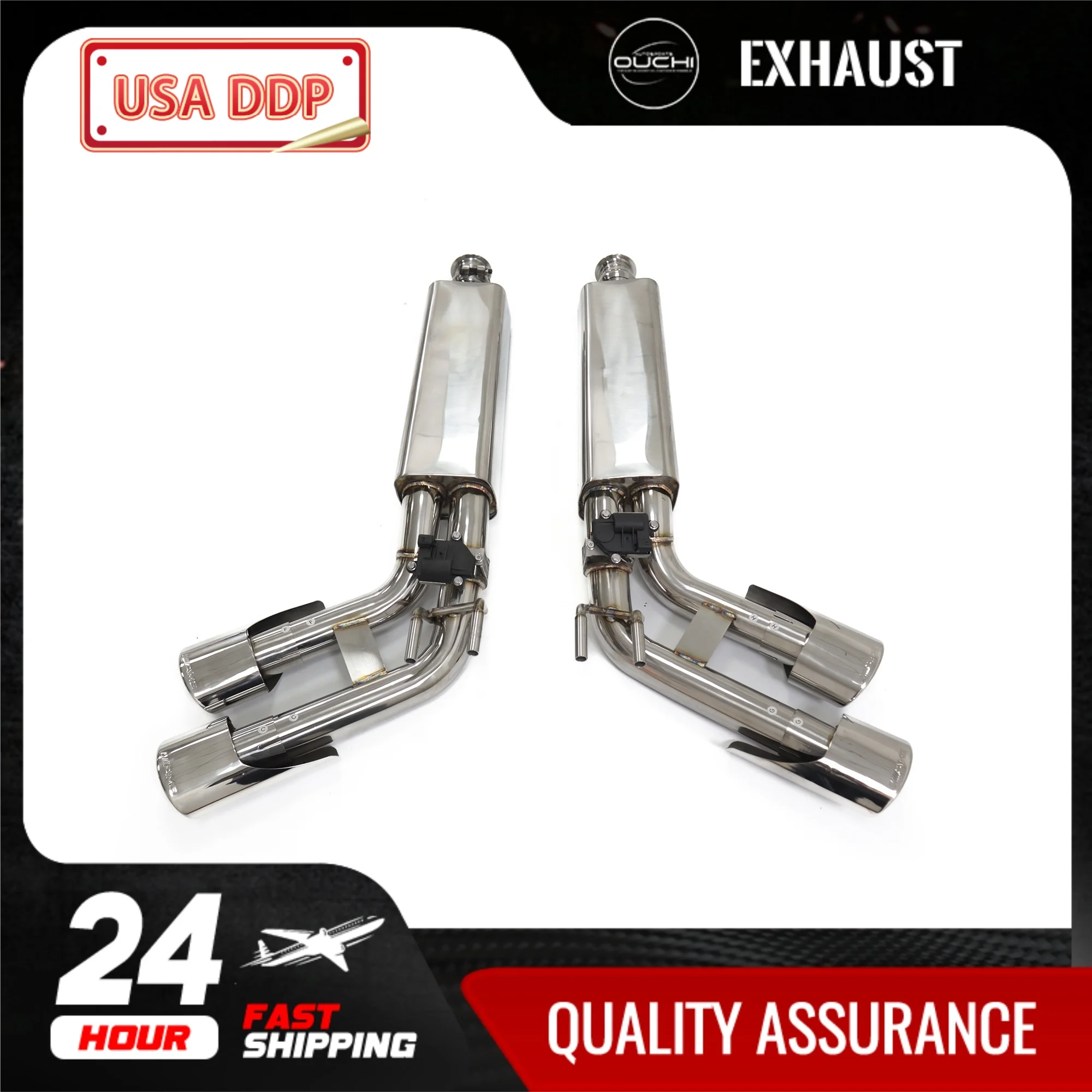 Fast Shipping in 24 hours Catback for Mercedrs BENZ G63 G500 W464 OUCHI Stainless Steels Exhaust With Electronic Valve Tps 
Fast Shipping in 24 hours Catback for Mercedrs BENZ G63 G500 W464 OUCHI Stainless Steels Exhaust With Electronic Valve Tps