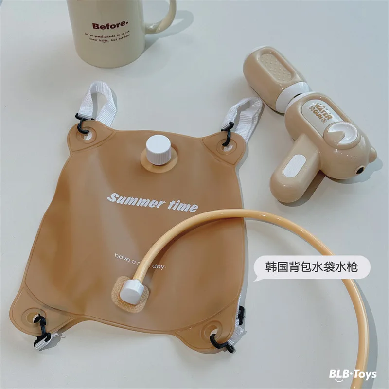 Kids Backpack Water Gun Ins Style Korean Soft Water Bag Pump Action Long Range Outdoor Water Fighting Toy for Boys Girls
Kids Backpack Water Gun Ins Style Korean Soft Water Bag Pump Action Long Range Outdoor Water Fighting Toy for Boys Girls