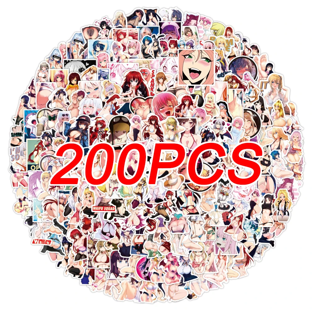 10/30/50/100/200pcs Anime Sexy Girl Adult Stickers Waifu Hentai Cartoon Girl Decals Water Bottle Skateboard Phone Sticker Pack
10/30/50/100/200pcs Anime Sexy Girl Adult Stickers Waifu Hentai Cartoon Girl Decals Water Bottle Skateboard Phone Sticker Pack