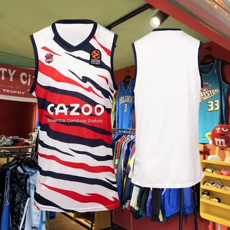 24_25 Summer New Spanish Jersey Men's Basketball S.A.D. Jersey Saski Training Baskonia Adult Sports Shirt Moto Quick-drying Vest
24_25 Summer New Spanish Jersey Men's Basketball S.A.D. Jersey Saski Training Baskonia Adult Sports Shirt Moto Quick-drying Vest