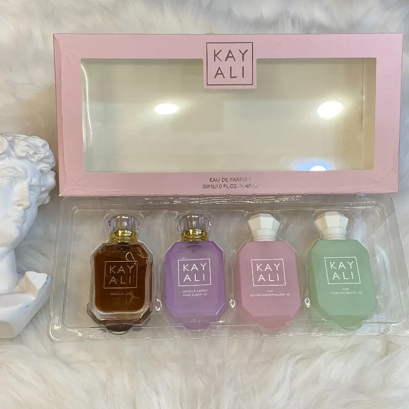 KAYALI Arabic Perfume 30ml X4 Set Long Lasting Luxury Women Portable Mini Fragrance Collection Sweet Rich Smooth Premium Exotic
KAYALI Arabic Perfume 30ml X4 Set Long Lasting Luxury Women Portable Mini Fragrance Collection Sweet Rich Smooth Premium Exotic