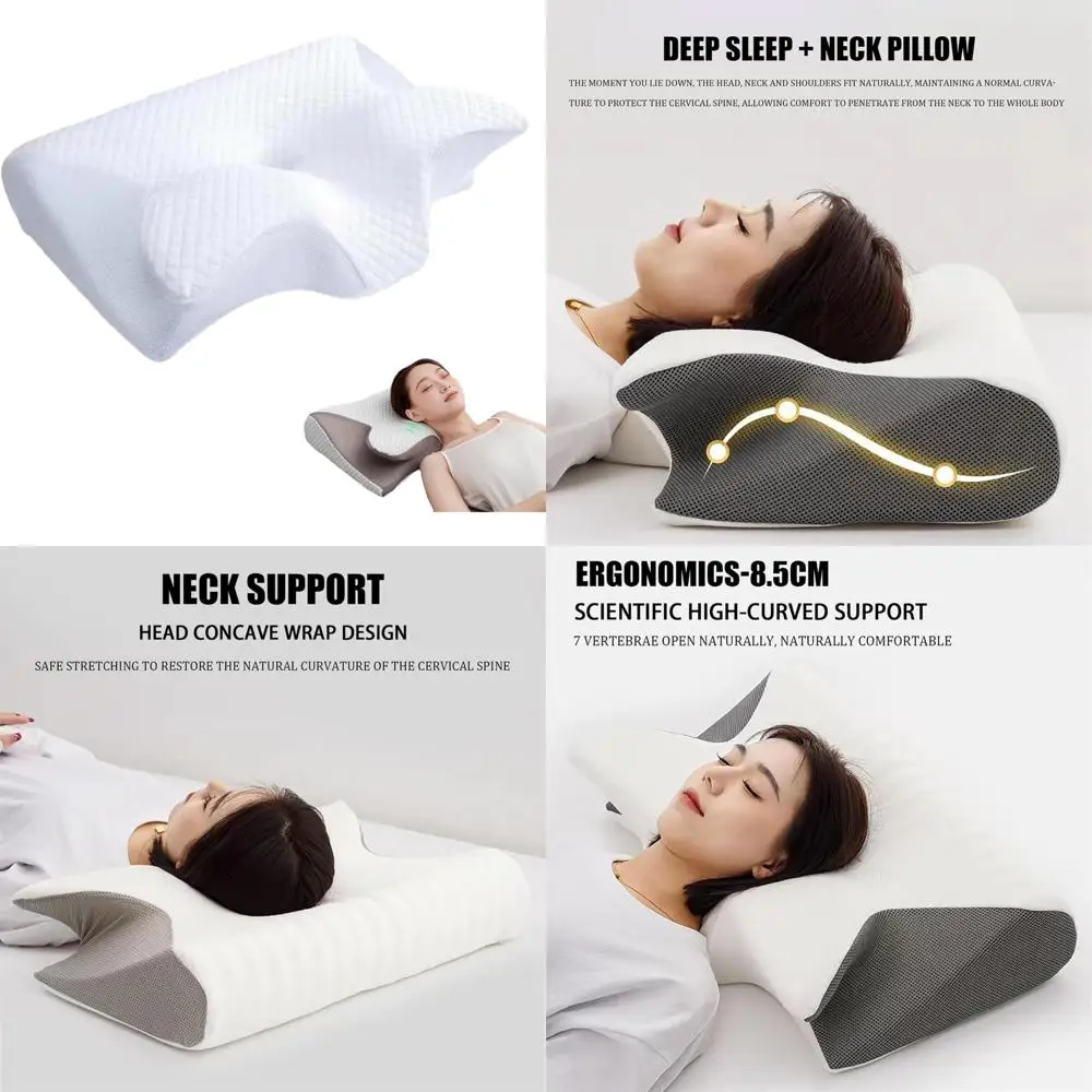 Роскошная ортопедическая подушка из пены с эффектом памяти для боковых сна — подушка для поддержки шеи Tildreams
Роскошная ортопедическая подушка из пены с эффектом памяти для боковых сна — подушка для поддержки шеи Tildreams