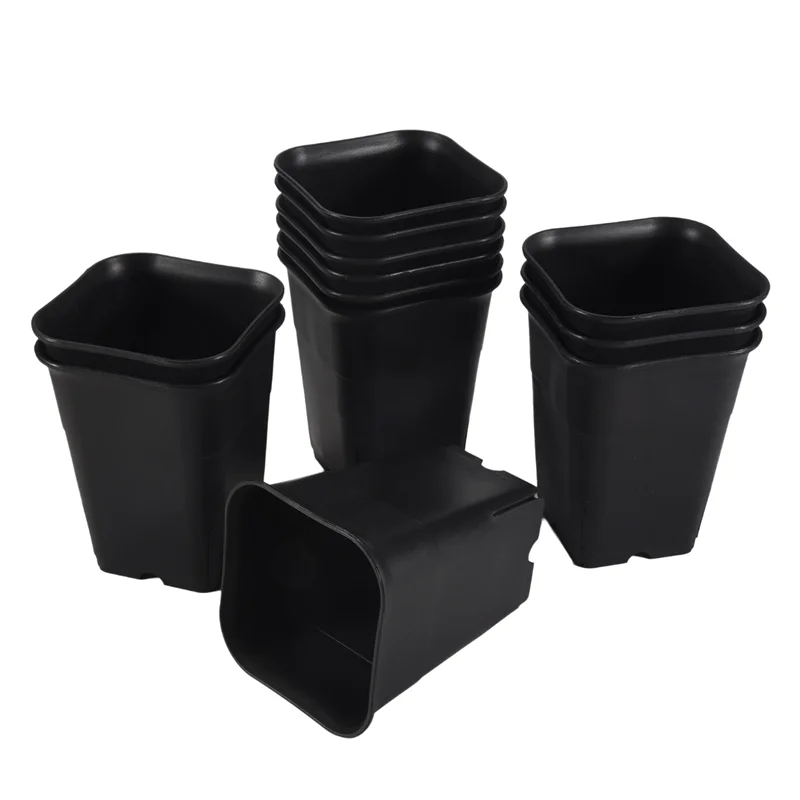 【NEW】12PCS-Pack Black Square Plastic Succulent Plant Pot For Plant Flowers Cactus, Etc., Black Nursery Flower Pot
【NEW】12PCS-Pack Black Square Plastic Succulent Plant Pot For Plant Flowers Cactus, Etc., Black Nursery Flower Pot