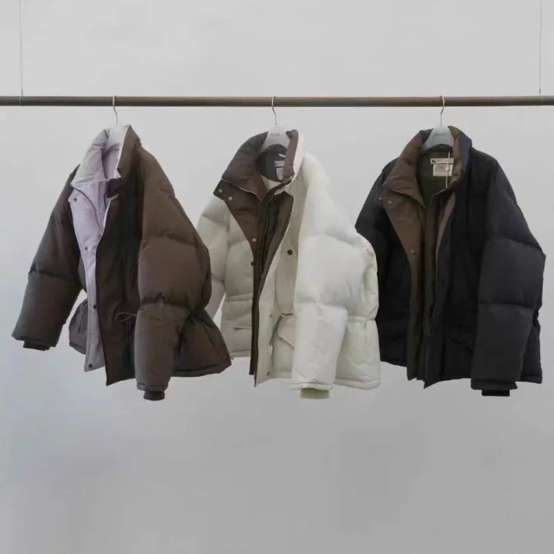 ERUME Dongda Gate 2024 New Dstring Waist ort Goose down Jaet Women Winter Bread Sle Color Blo Ladies Puffer Coat
ERUME Dongda Gate 2024 New Dstring Waist ort Goose down Jaet Women Winter Bread Sle Color Blo Ladies Puffer Coat