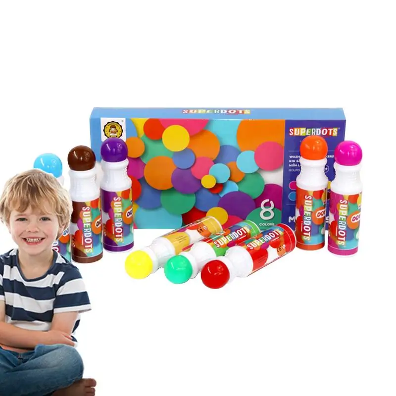 Dot Paint Marker Art Paint Kit For Toddler Activities Fun And Erasable Coloring Pens Dry Erase Markers For Kids Boys And Girls
Dot Paint Marker Art Paint Kit For Toddler Activities Fun And Erasable Coloring Pens Dry Erase Markers For Kids Boys And Girls