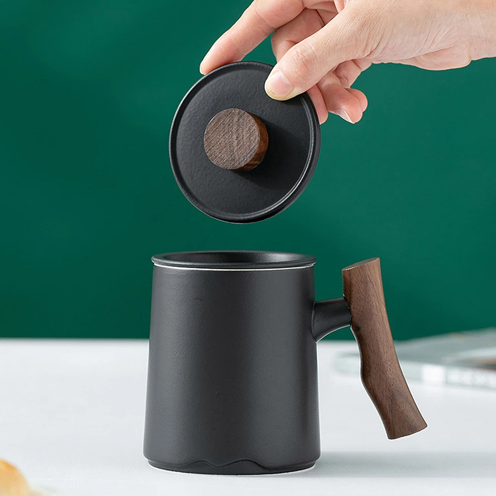 Ceramic Tea Cup 360ml White Wood Handle Built in Filter Large Capacity Office Travel Coffee Water Drinking Mug Men Gifts
Ceramic Tea Cup 360ml White Wood Handle Built in Filter Large Capacity Office Travel Coffee Water Drinking Mug Men Gifts