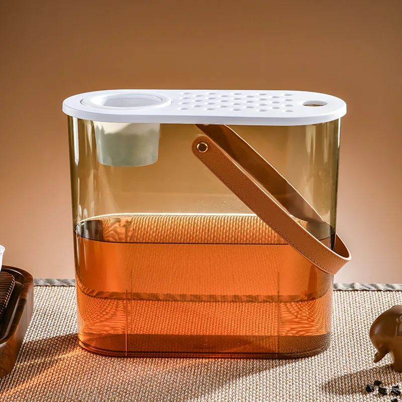 Portable Plastic Tea Wastebasket Transparent Living Room Desktop Small Drainage Tea Residue Bucket Tea Table Accessories
Portable Plastic Tea Wastebasket Transparent Living Room Desktop Small Drainage Tea Residue Bucket Tea Table Accessories