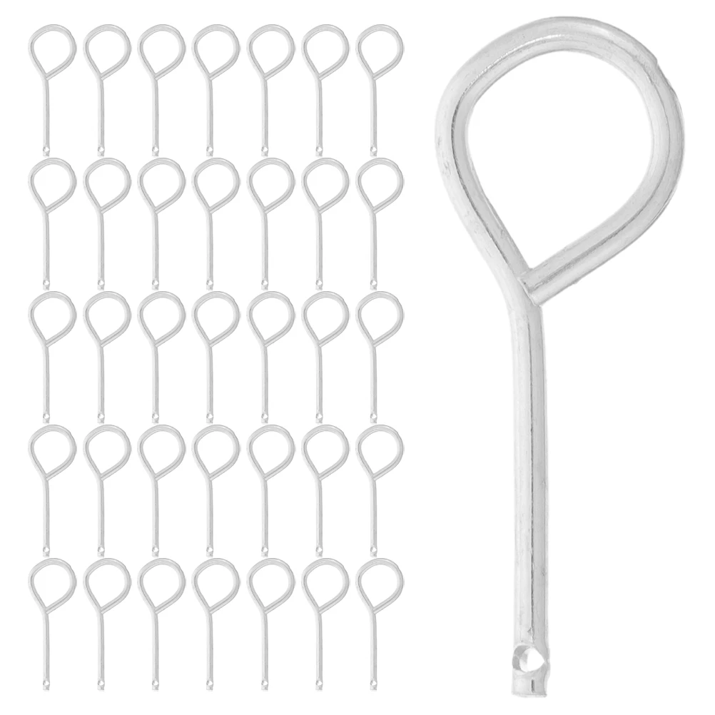 200pcs Extinguisher Pins Replacement Stainless Steel Lock Pin Hook Universal Fit Durable Robust Material Easy Installation
200pcs Extinguisher Pins Replacement Stainless Steel Lock Pin Hook Universal Fit Durable Robust Material Easy Installation